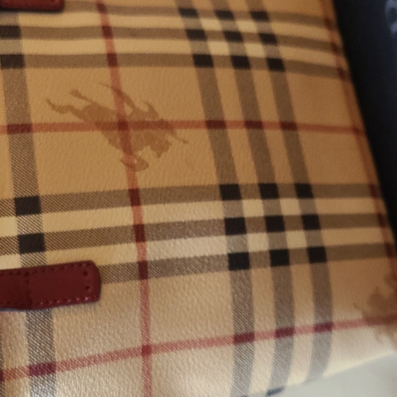 Burberry Vintage leather check bag - Picture 3 of 3